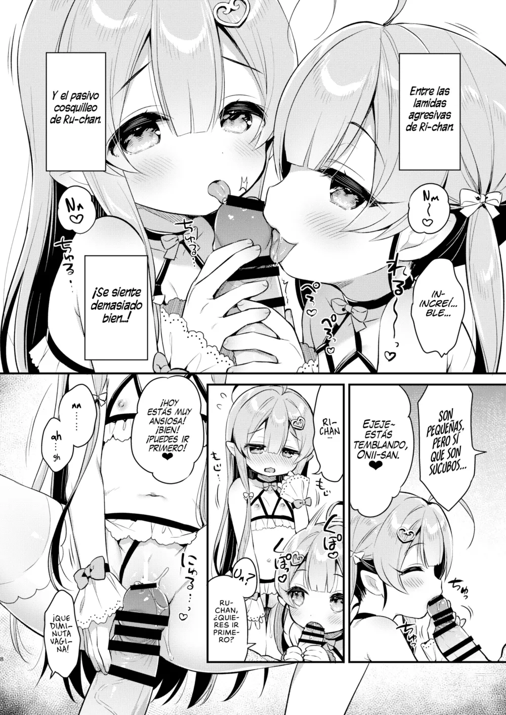 Page 7 of doujinshi Ataque de las Gemelas Sucubo