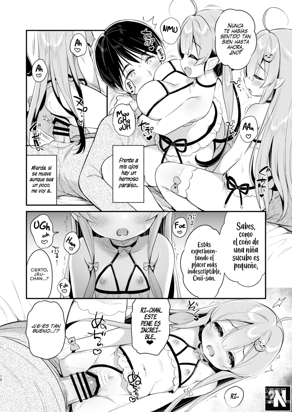 Page 9 of doujinshi Ataque de las Gemelas Sucubo