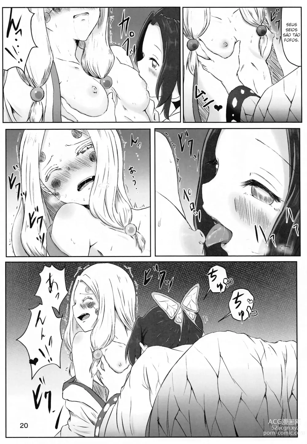 Page 19 of doujinshi Lesbian Breathing