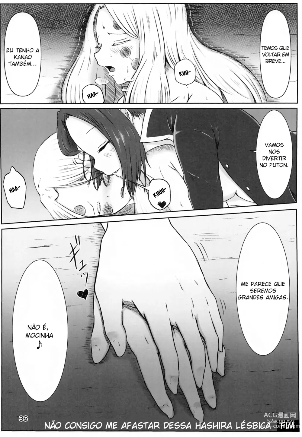 Page 35 of doujinshi Lesbian Breathing