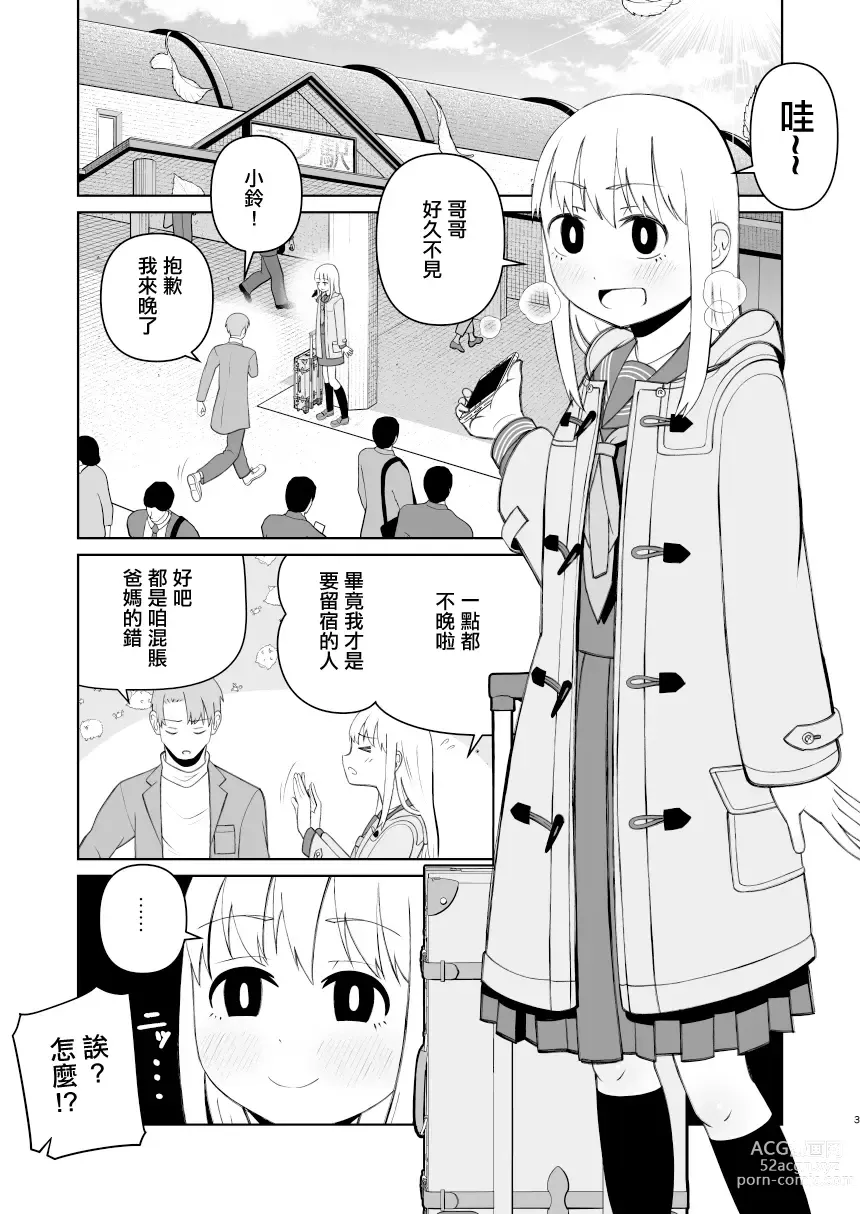 Page 3 of doujinshi 遇到東京參加考試的妹妹