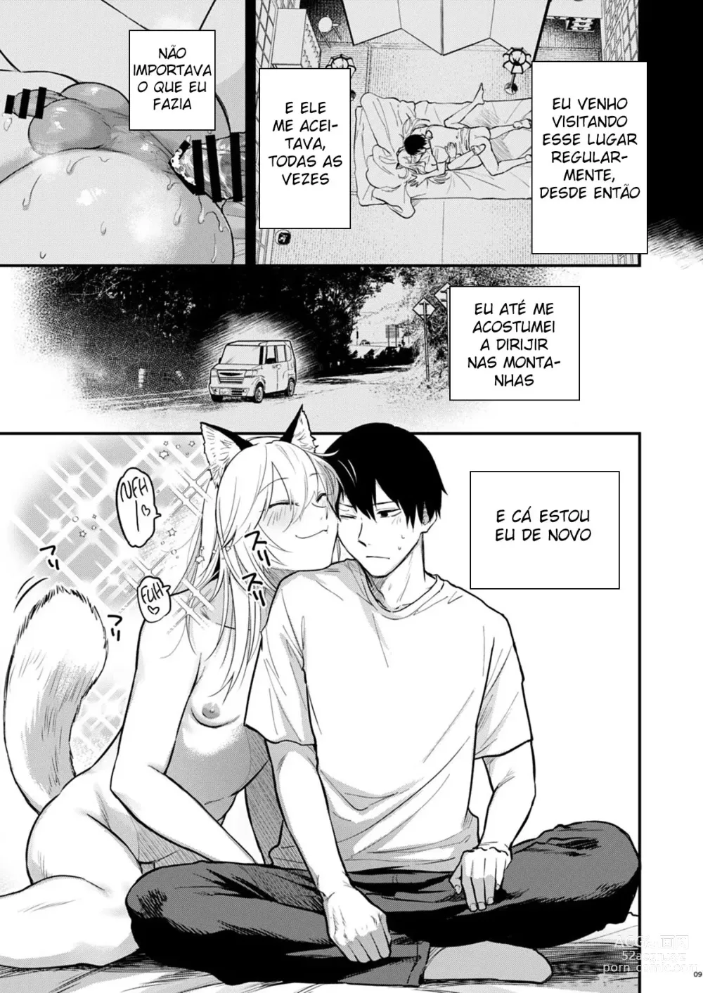 Page 10 of doujinshi Kusozako mesuochi kitsunedanshi hon.