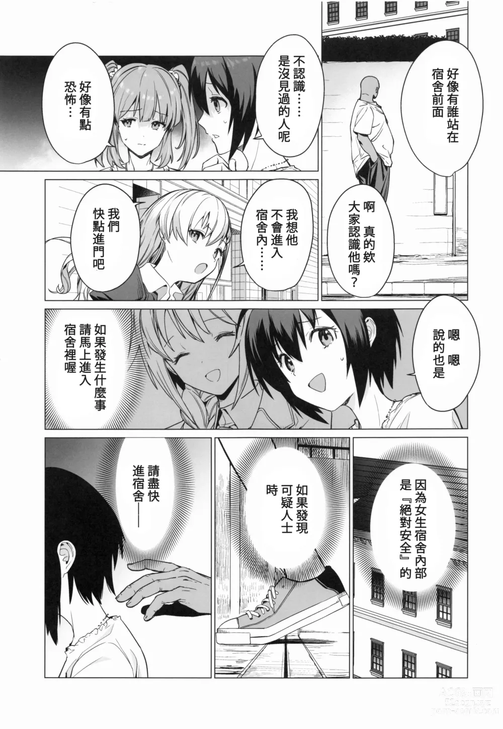 Page 8 of doujinshi Saimin Idol Work Joshi Ryou Hen