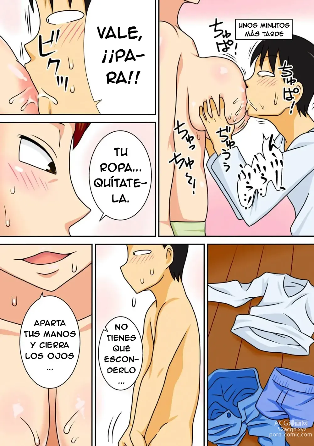 Page 17 of manga Shy Nephew Wants to Fuck Auntie /SPANISH/