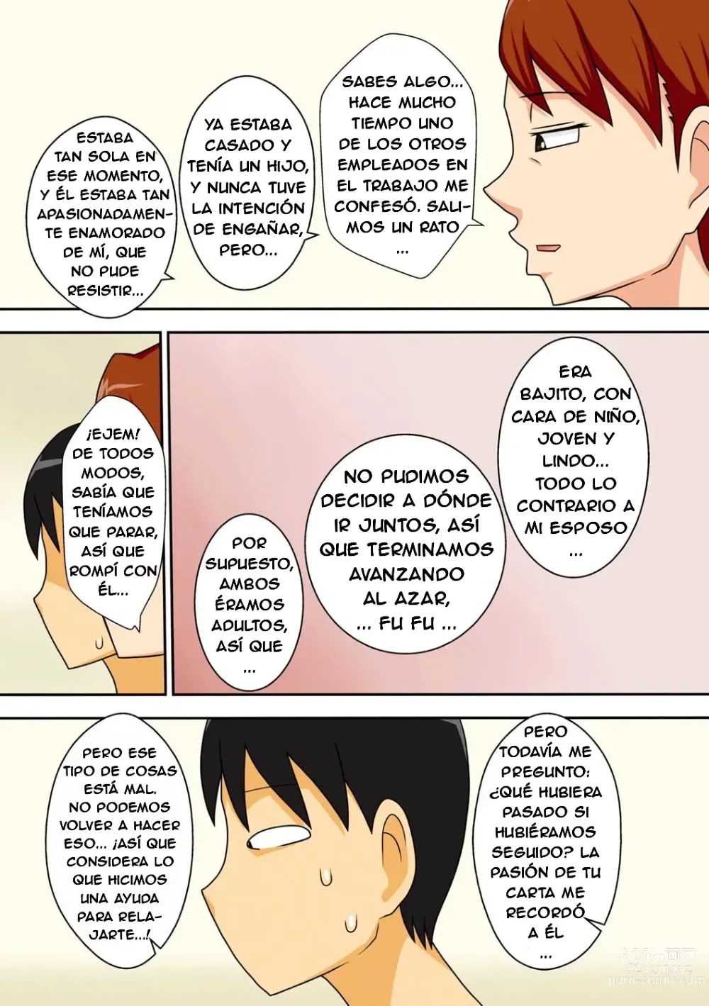 Page 21 of manga Shy Nephew Wants to Fuck Auntie /SPANISH/