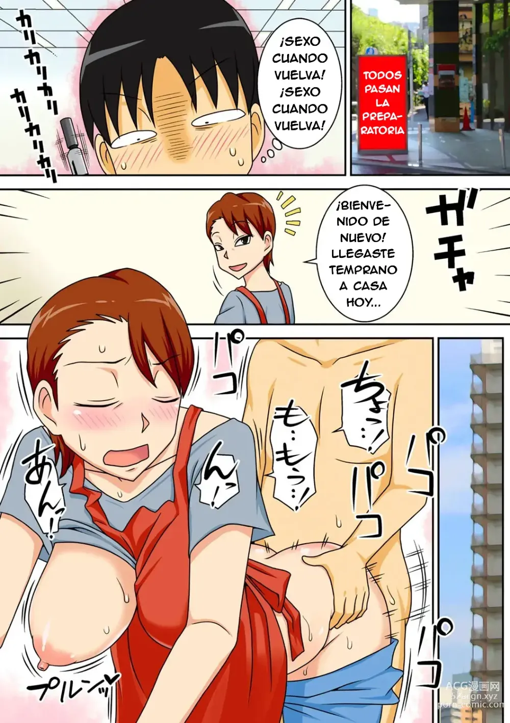 Page 33 of manga Shy Nephew Wants to Fuck Auntie /SPANISH/