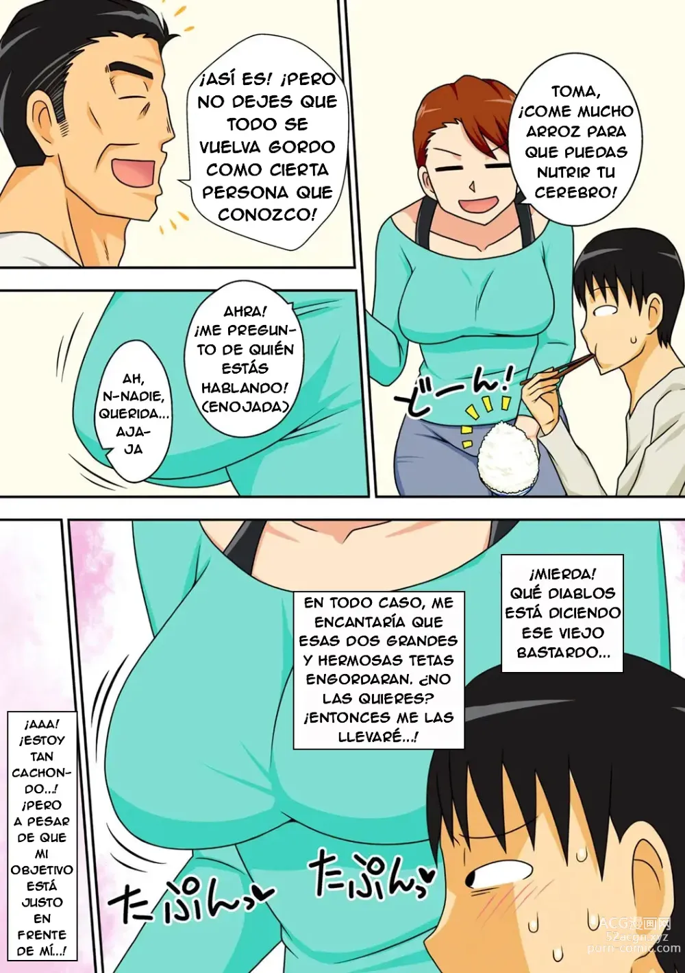 Page 7 of manga Shy Nephew Wants to Fuck Auntie /SPANISH/