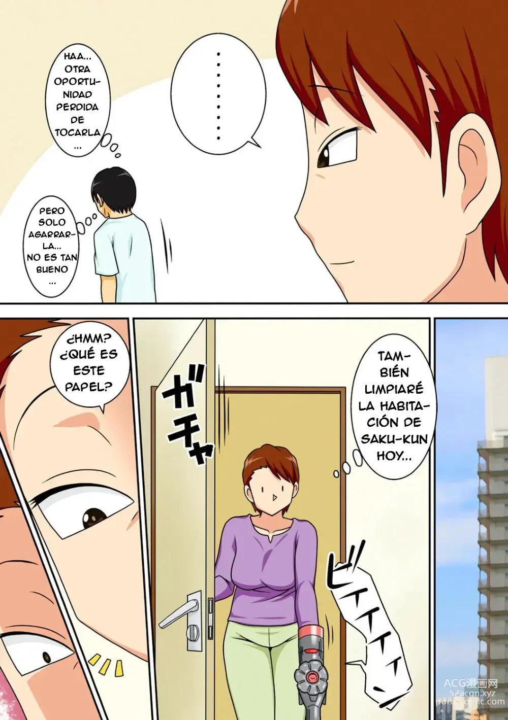 Page 9 of manga Shy Nephew Wants to Fuck Auntie /SPANISH/