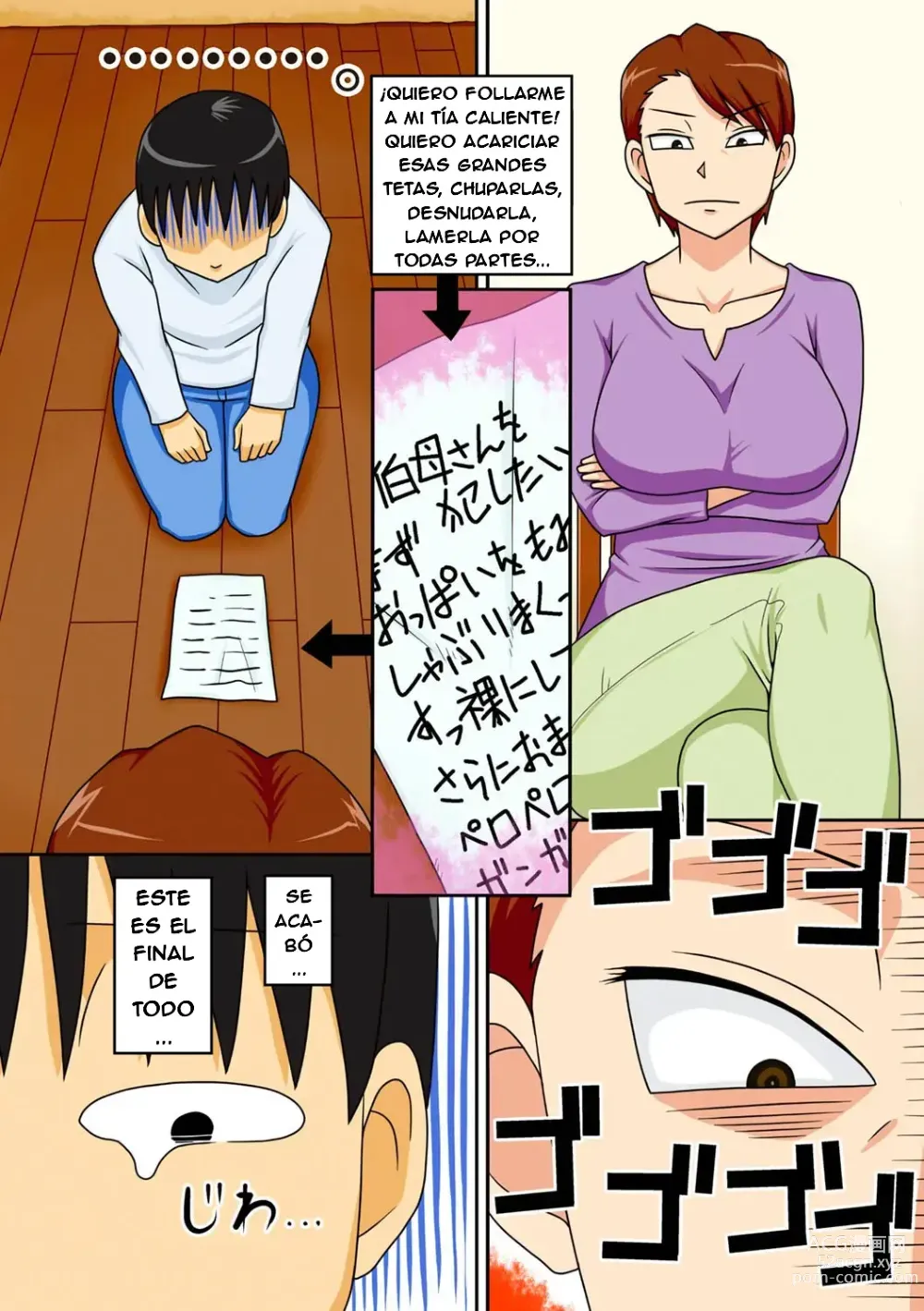 Page 10 of manga Shy Nephew Wants to Fuck Auntie /SPANISH/