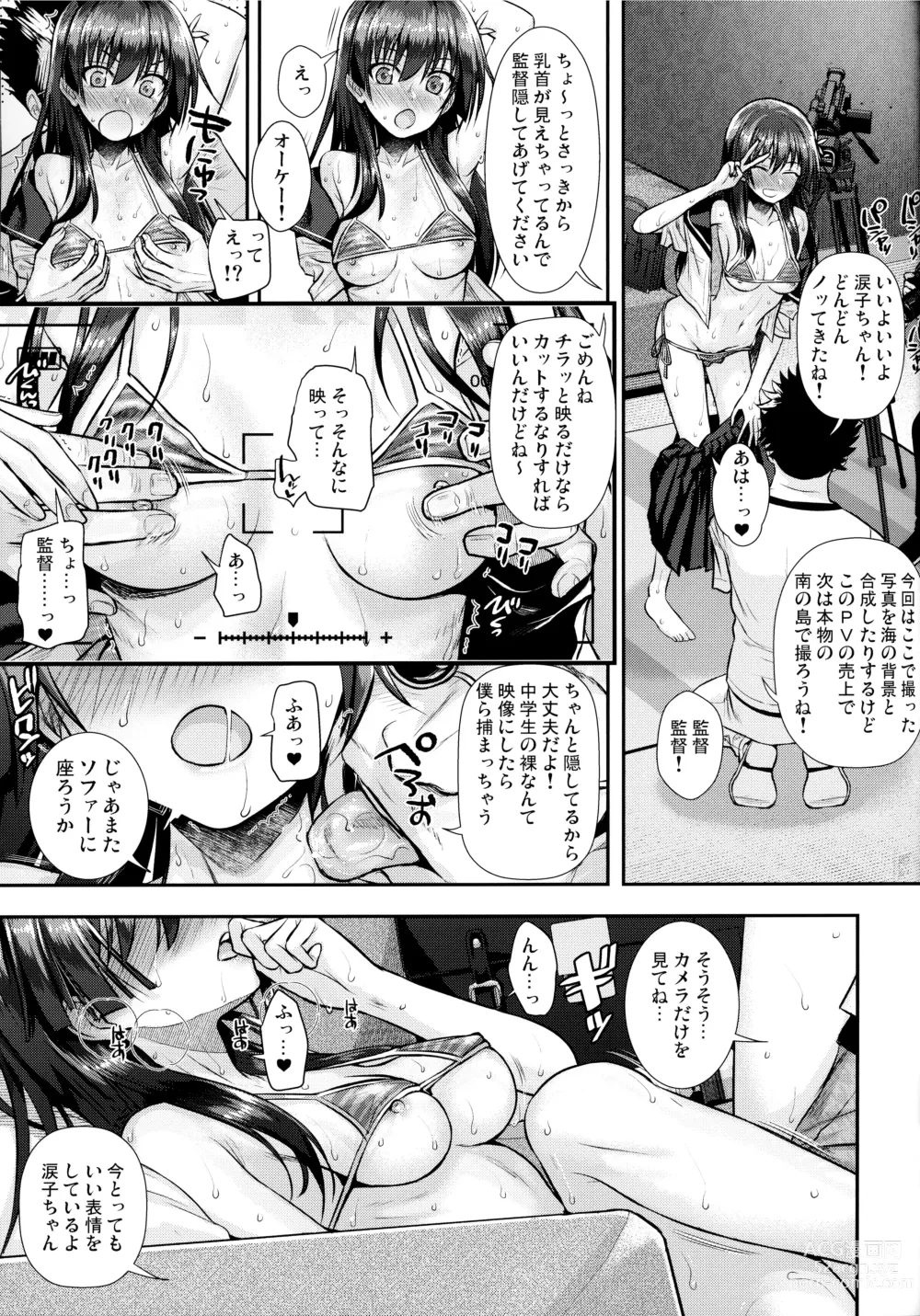 Page 23 of doujinshi Saten-san, Image Video o Toru Natsu