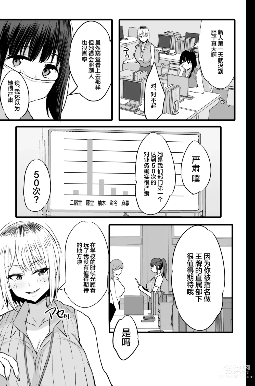 Page 4 of doujinshi Haizoku sareta Saki wa Ianka deshita. 2