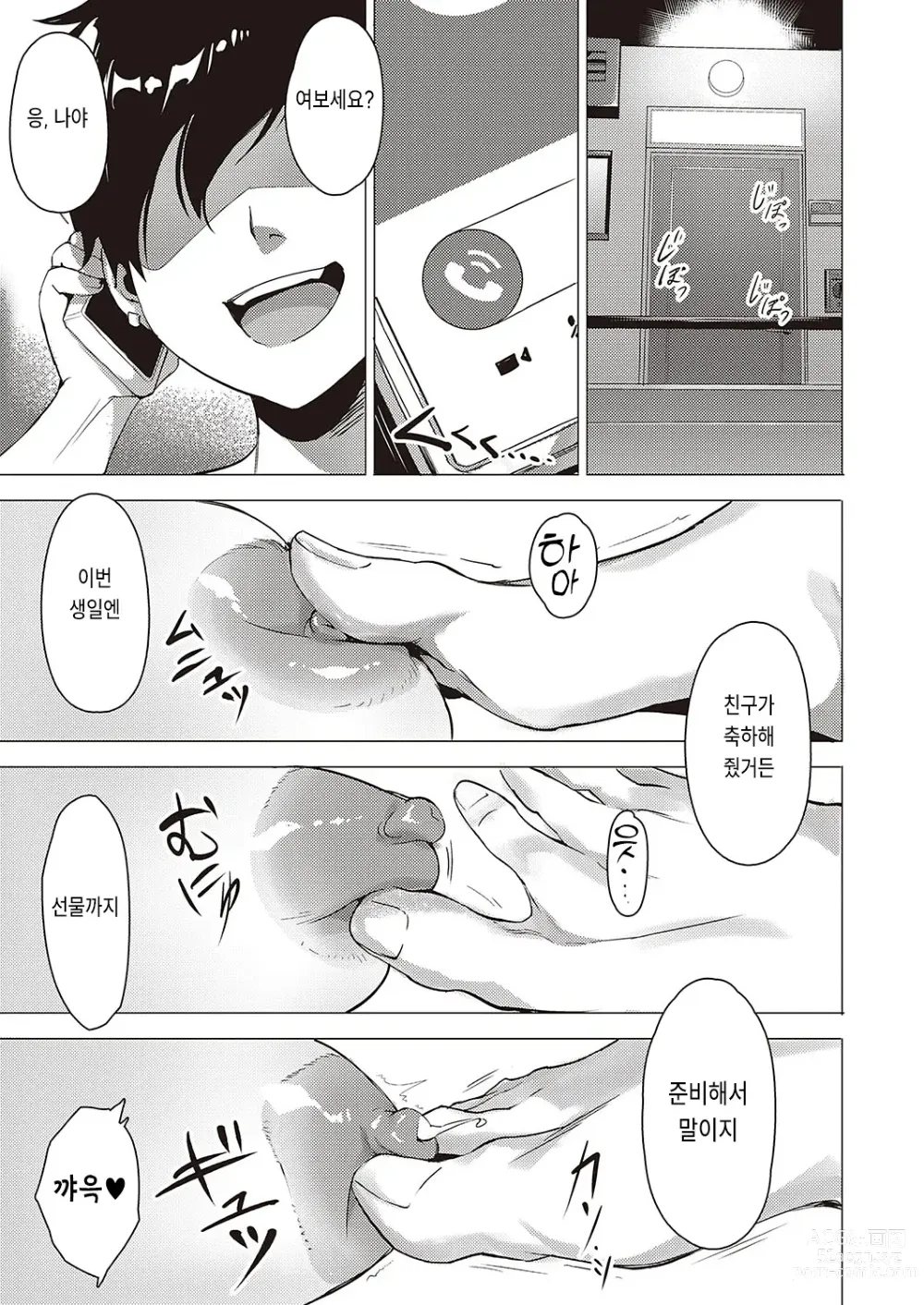 Page 29 of manga 그녀의 선물