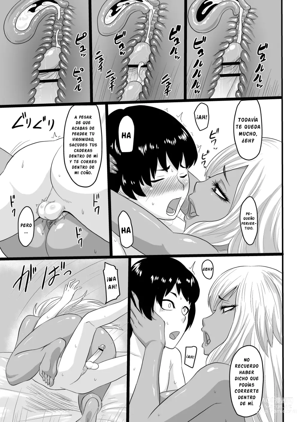 Page 19 of doujinshi Warui Gal ni Tsukamatta