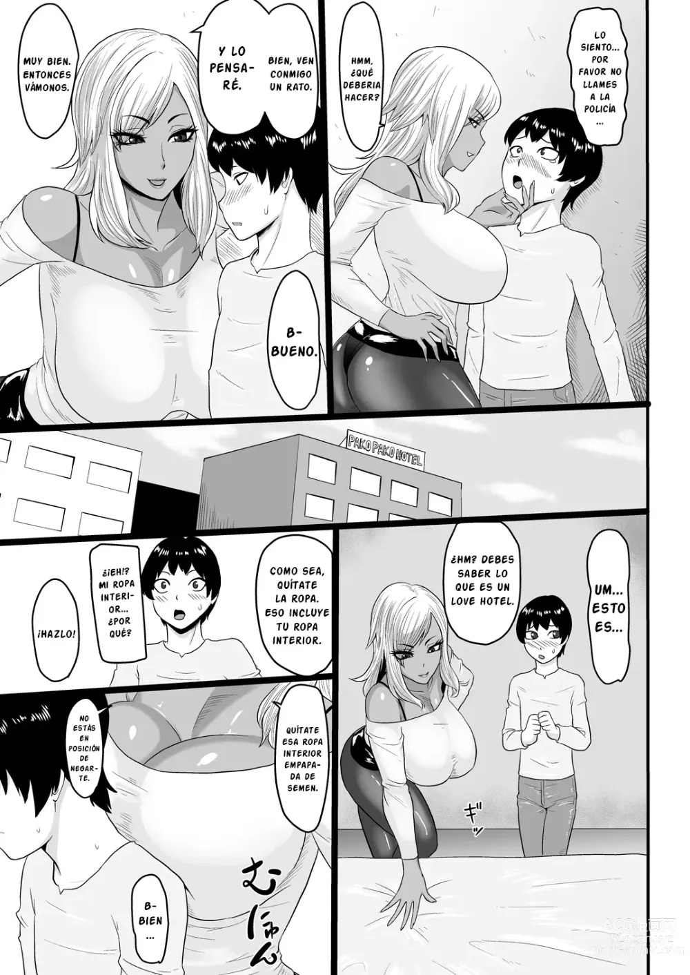 Page 7 of doujinshi Warui Gal ni Tsukamatta