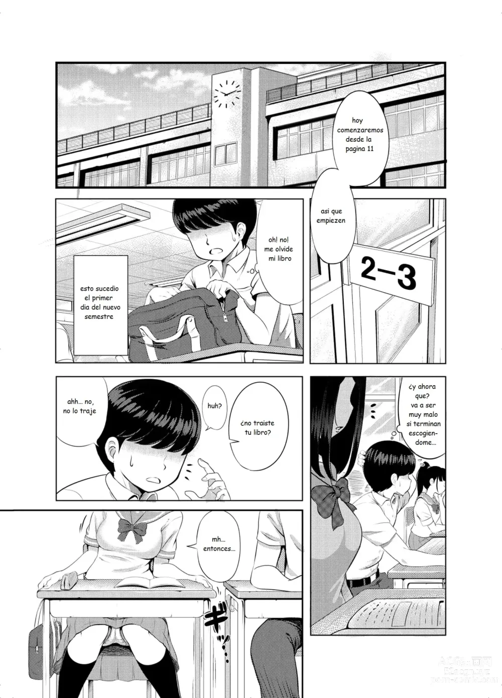 Page 2 of manga 2 año clase 3