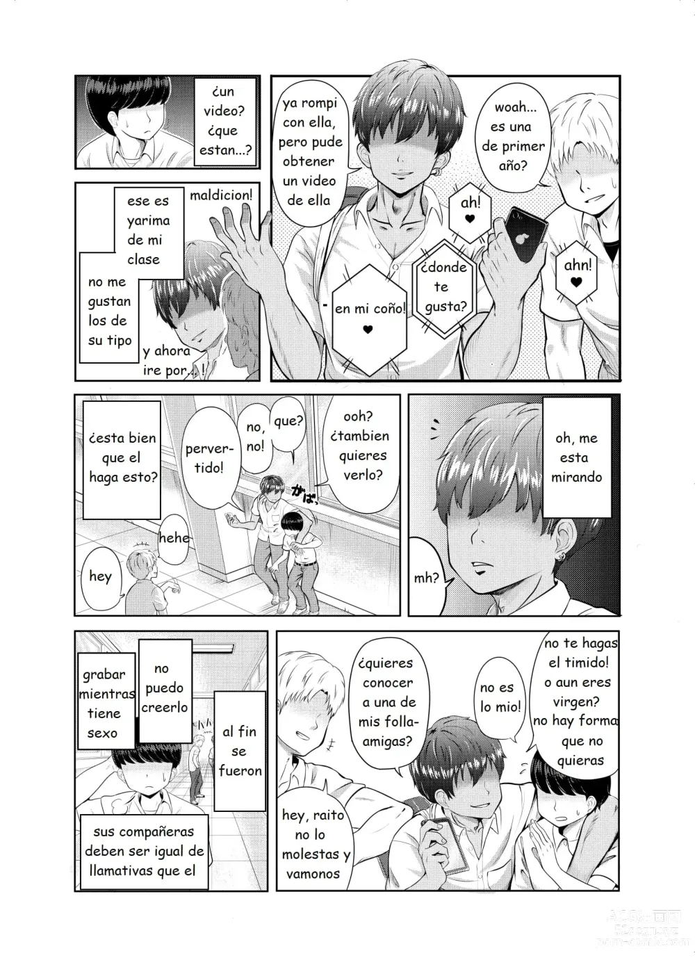 Page 6 of manga 2 año clase 3