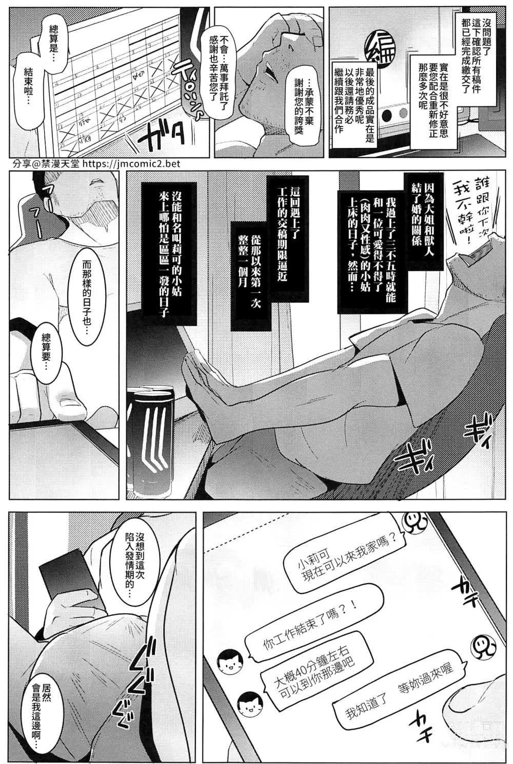 Page 4 of doujinshi 我家妹妹是雌性獸人6