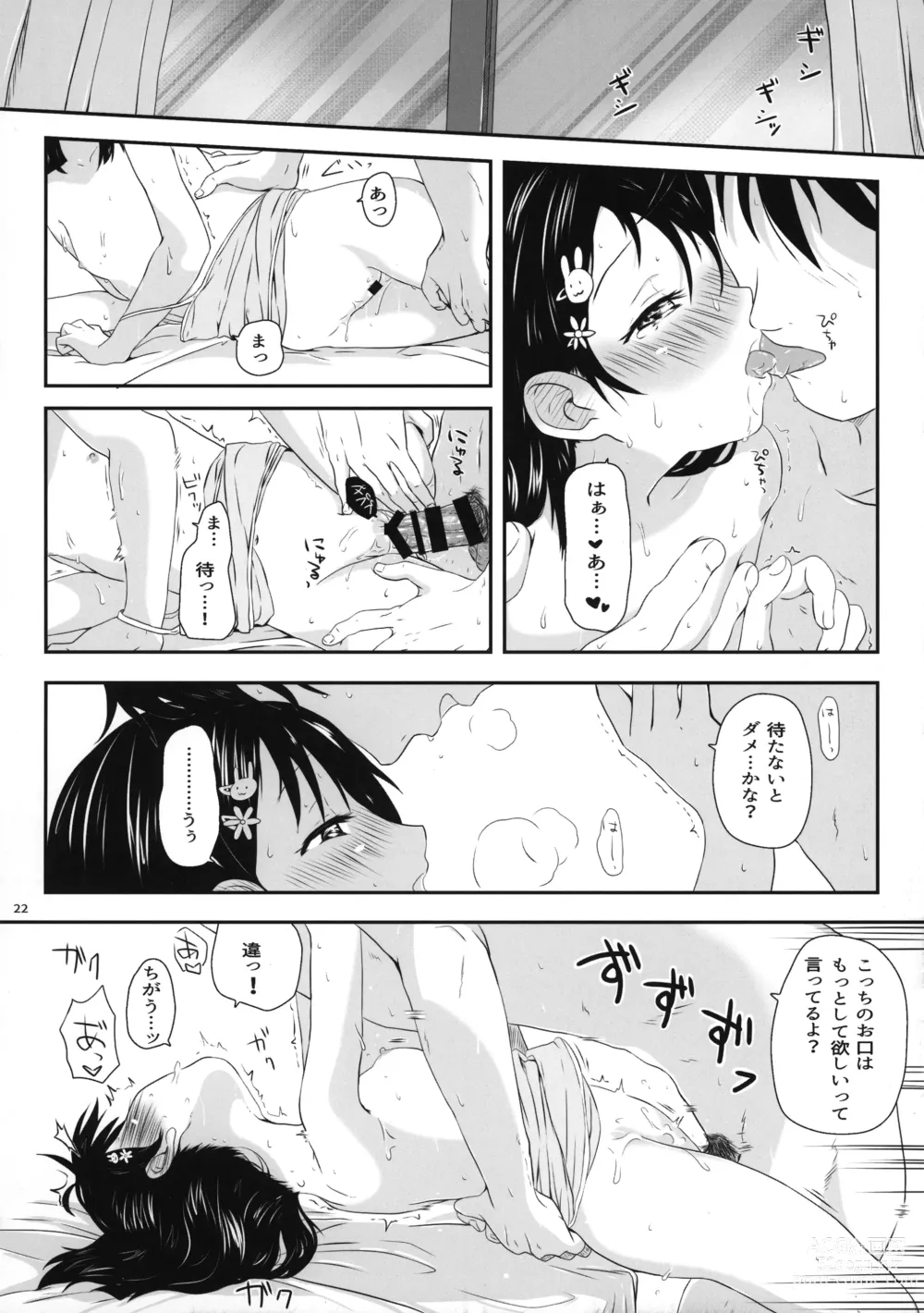 Page 22 of doujinshi Chie-chan no Ecchi Hon