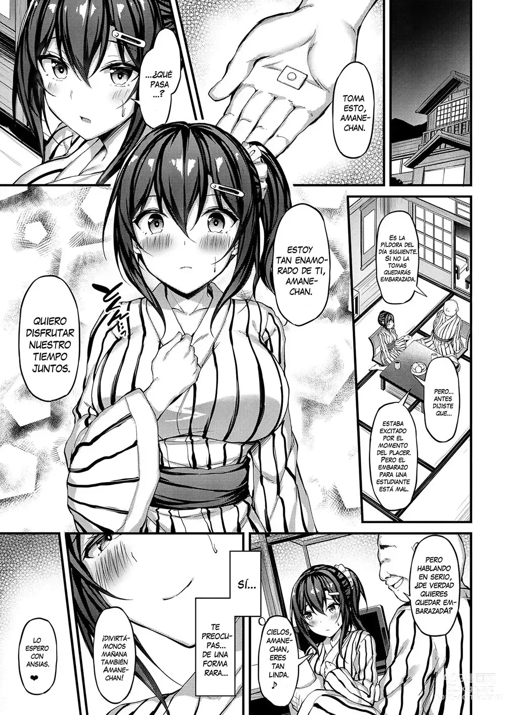 Page 21 of doujinshi Kanojo ga Separate o Matou Riyuu - Sakasama no Aiyoku to Uwaki Onsen Ryokou