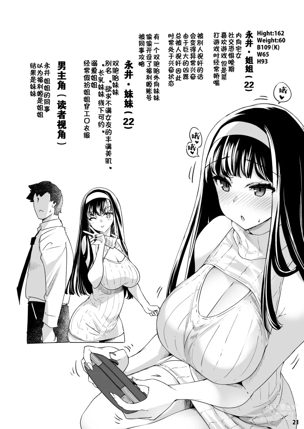 Page 21 of doujinshi Chounyuu K-Cup Uraaka Layer ga Toumawashi ni Ore o Aoru node Yobidashi ●●● Shita