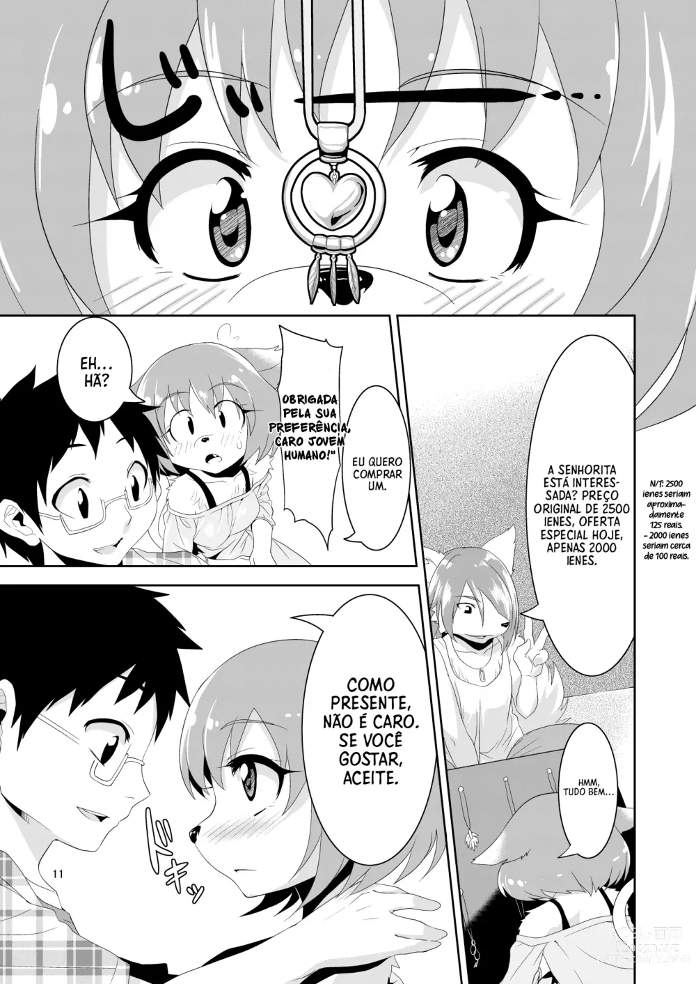 Page 11 of doujinshi Kemono Datte Koi Shitai