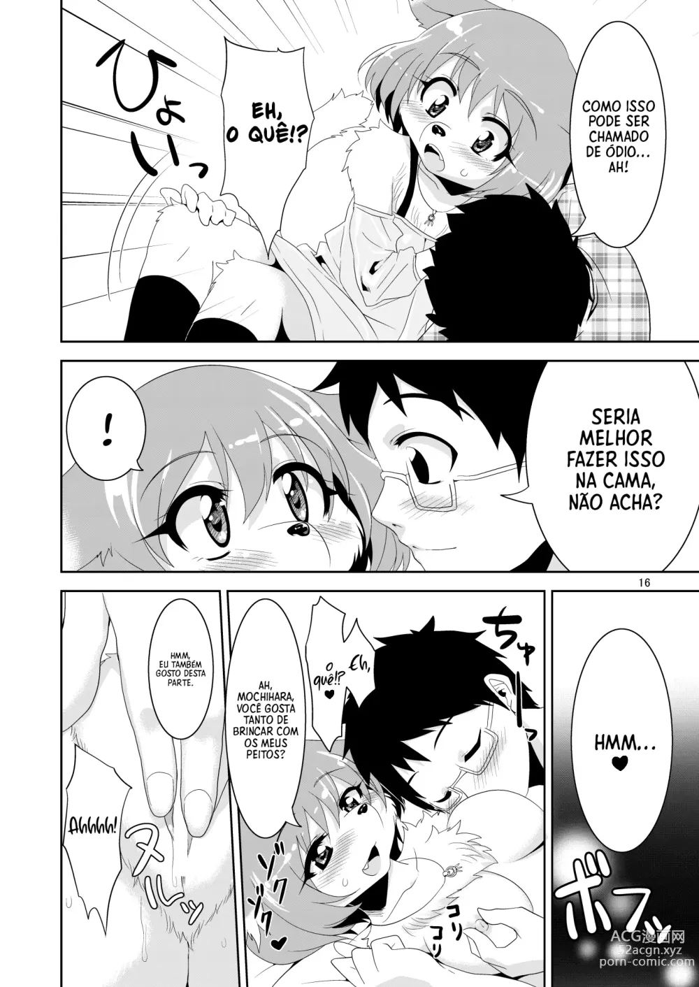 Page 16 of doujinshi Kemono Datte Koi Shitai