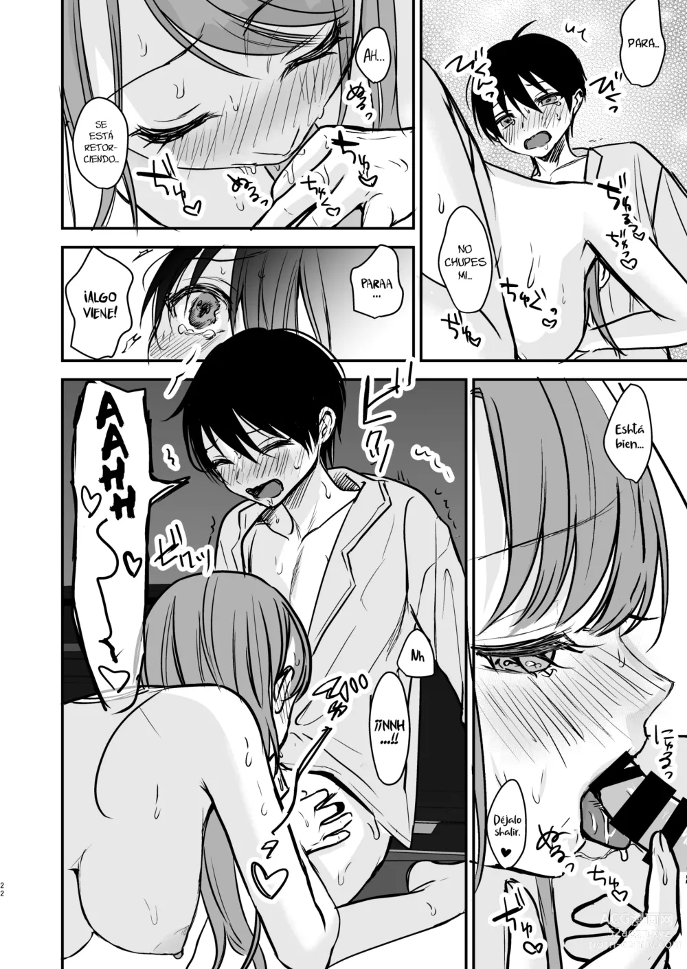 Page 21 of doujinshi Konyaku Haki ni Natta Onee-chan o Nagusametara Otomari H suru koto ni Natta Boku.