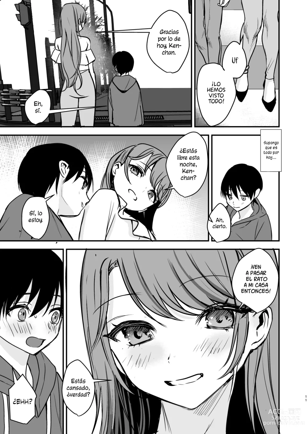 Page 10 of doujinshi Konyaku Haki ni Natta Onee-chan o Nagusametara Otomari H suru koto ni Natta Boku.