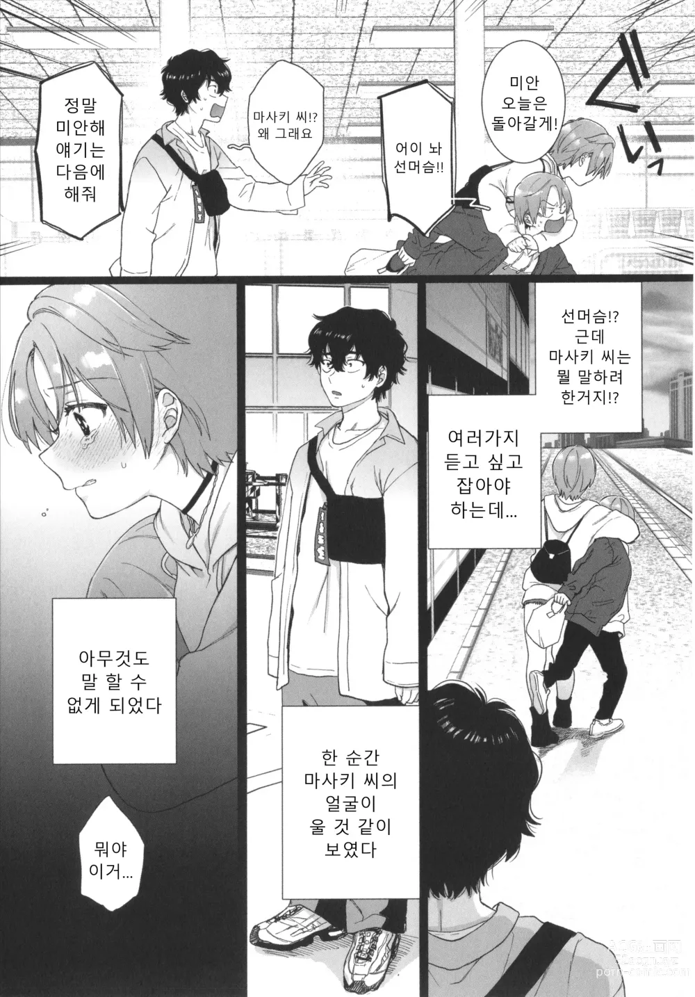 Page 124 of manga 나의 뒷모습