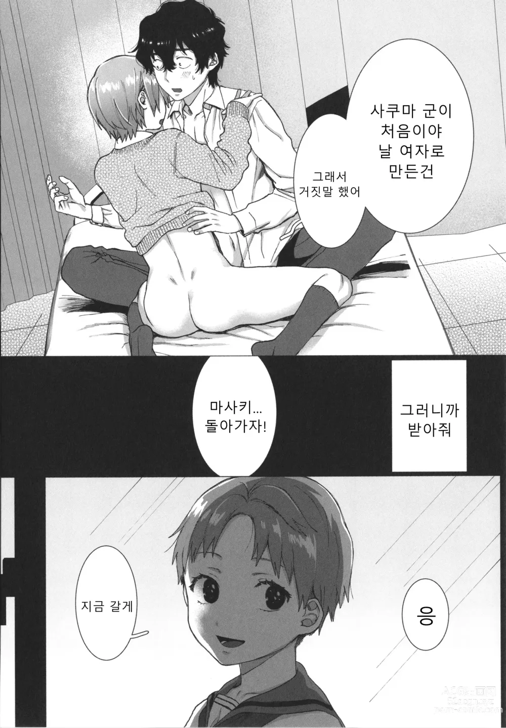 Page 153 of manga 나의 뒷모습