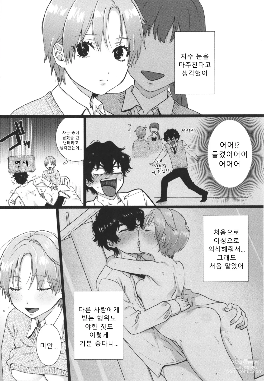 Page 158 of manga 나의 뒷모습