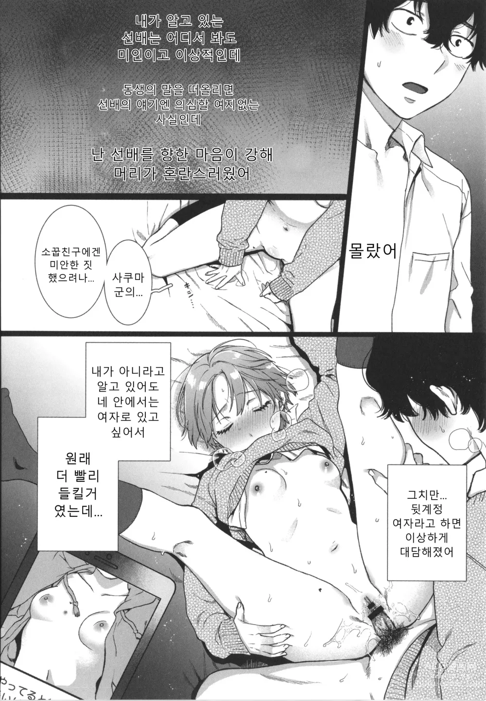 Page 159 of manga 나의 뒷모습