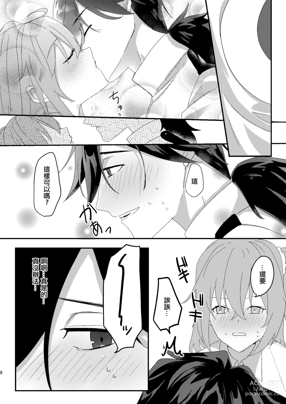 Page 7 of doujinshi Ryouma-san to Business Ecchi Suru Hon