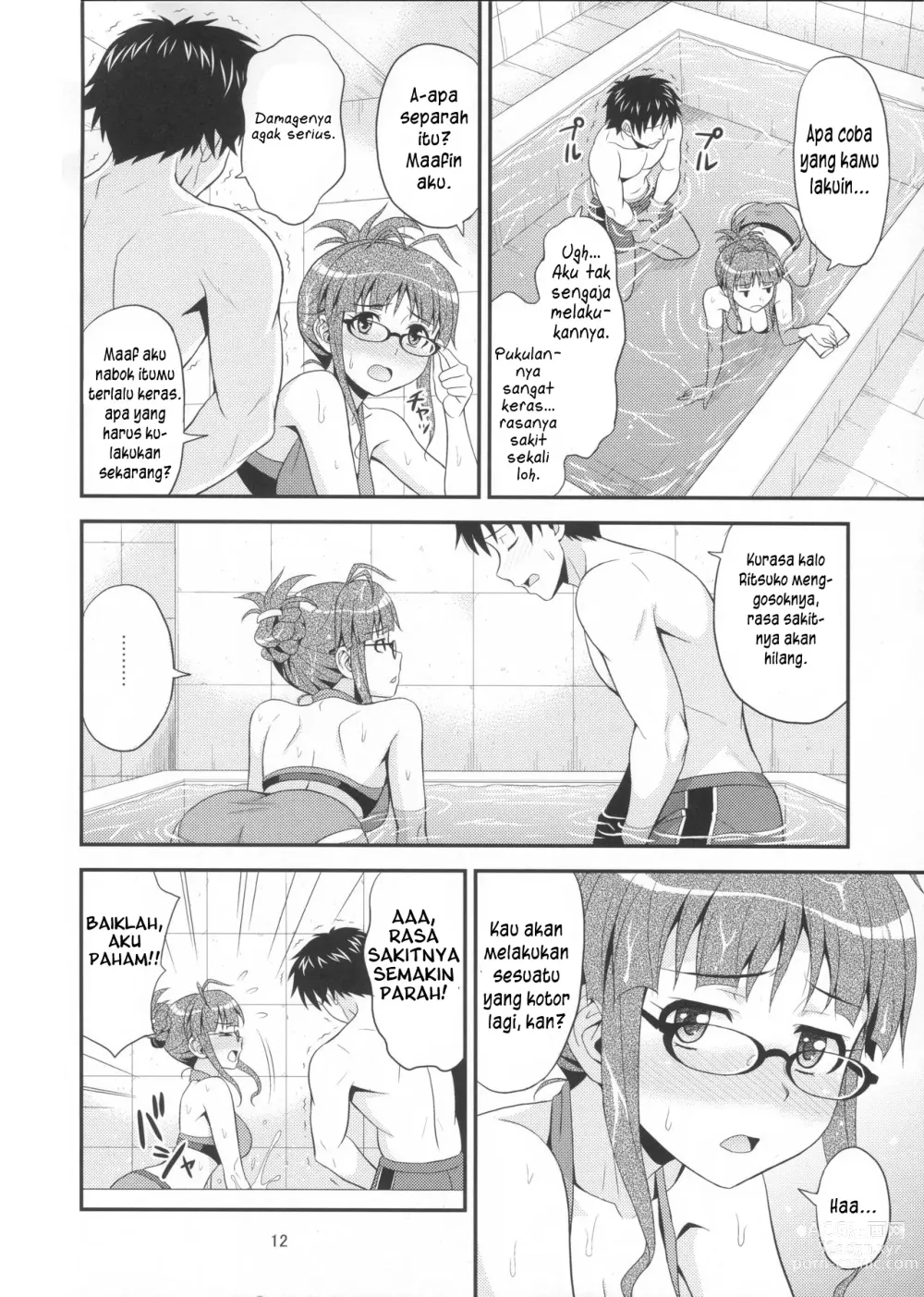 Page 12 of doujinshi Latihan demi Kamu!