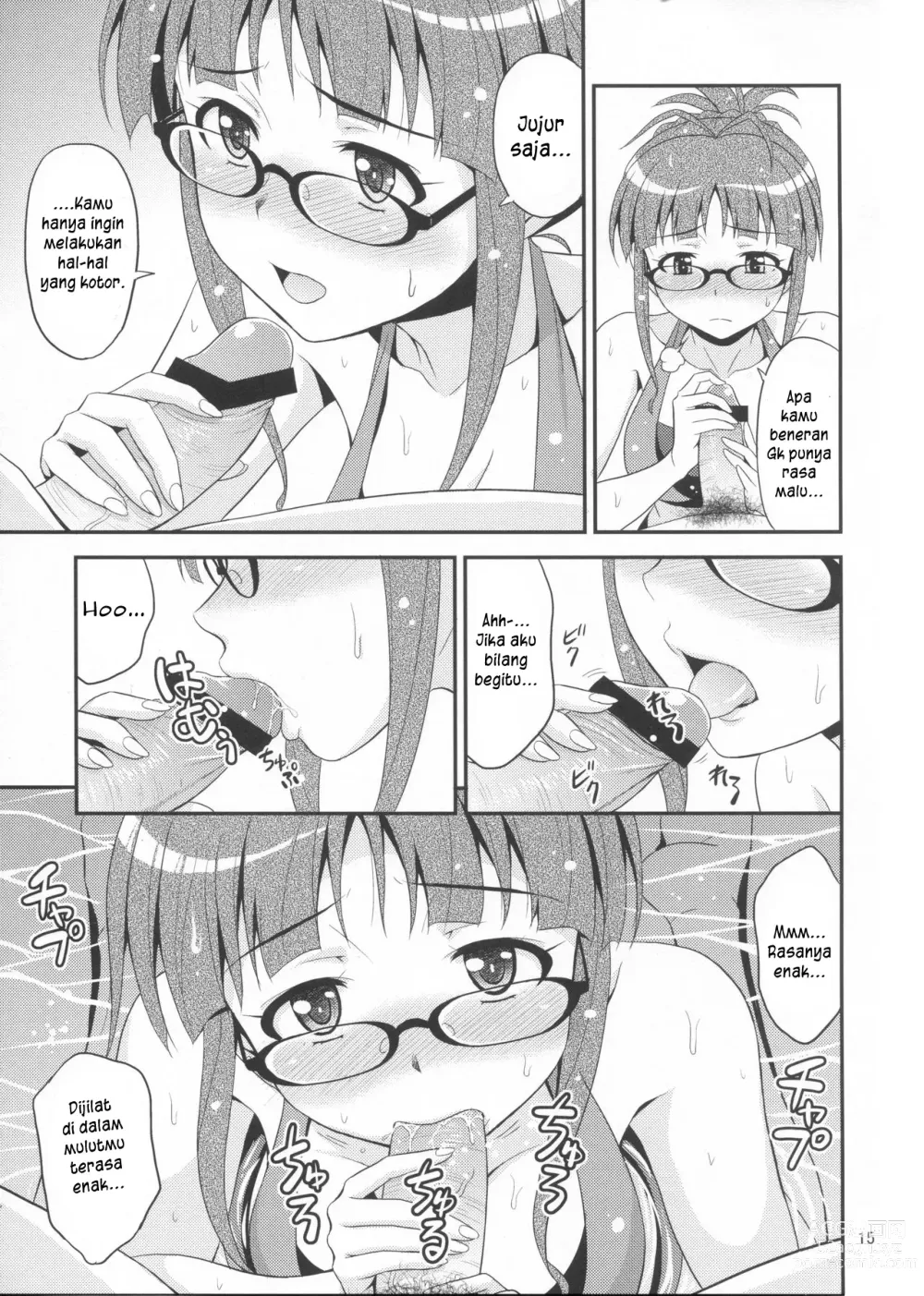 Page 15 of doujinshi Latihan demi Kamu!