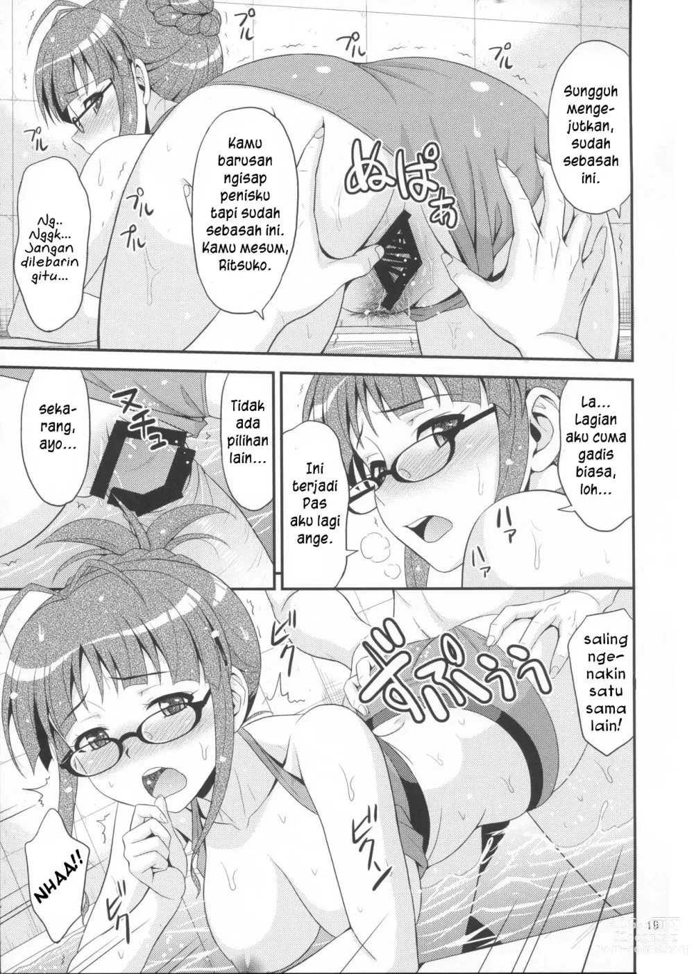 Page 19 of doujinshi Latihan demi Kamu!