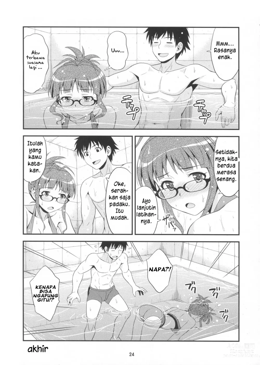 Page 24 of doujinshi Latihan demi Kamu!