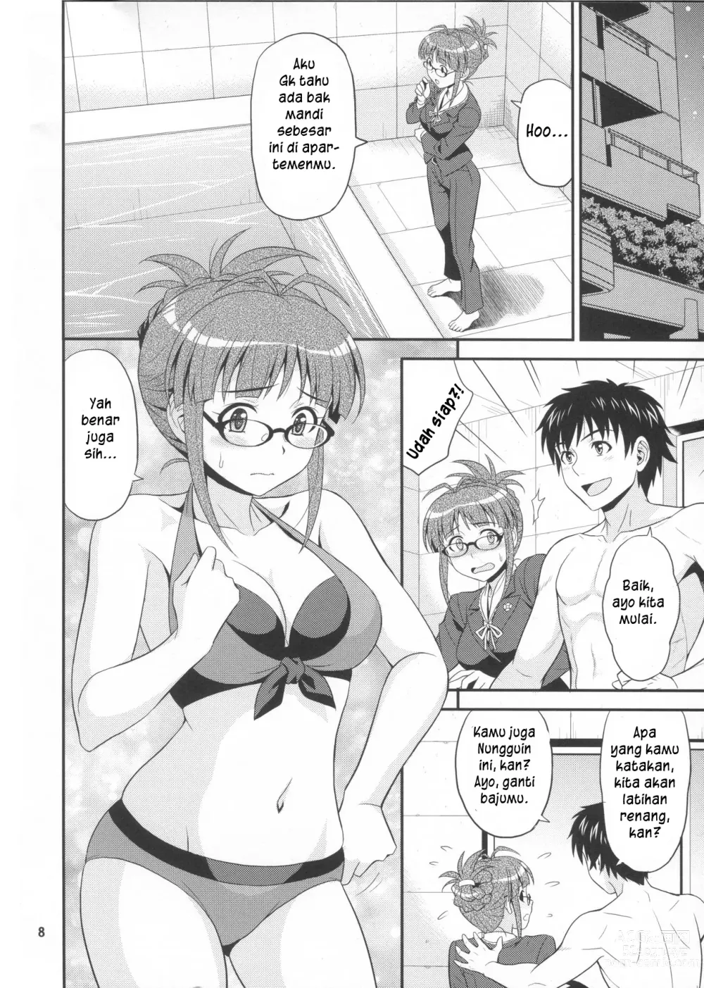 Page 8 of doujinshi Latihan demi Kamu!