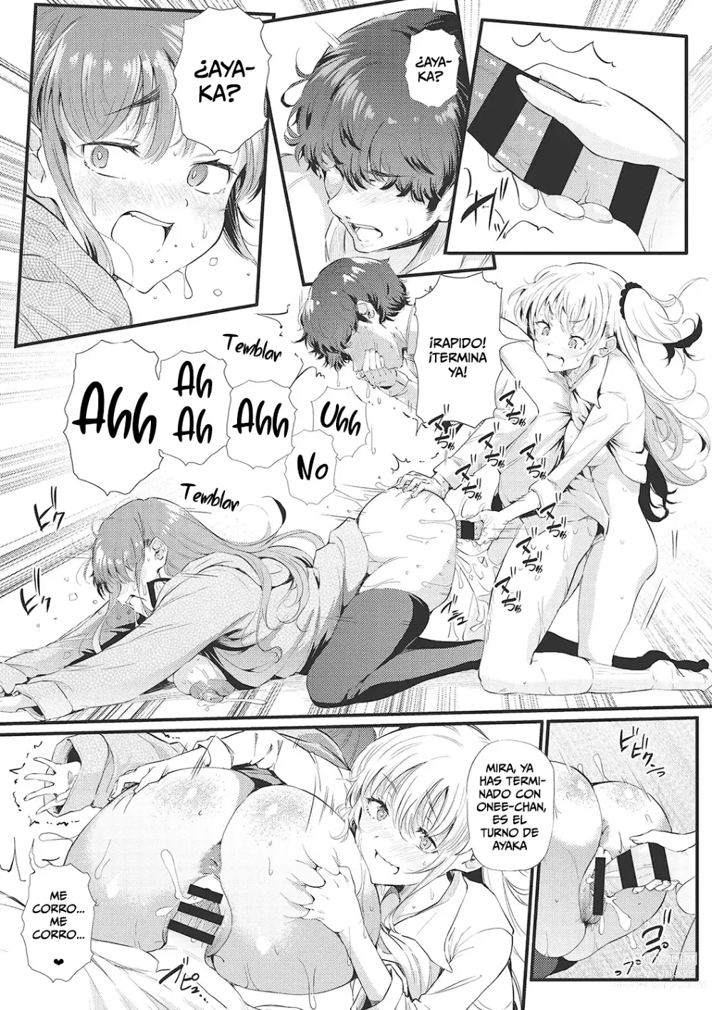 Page 3 of manga Futari de Hamekomi Sisters Kouhen