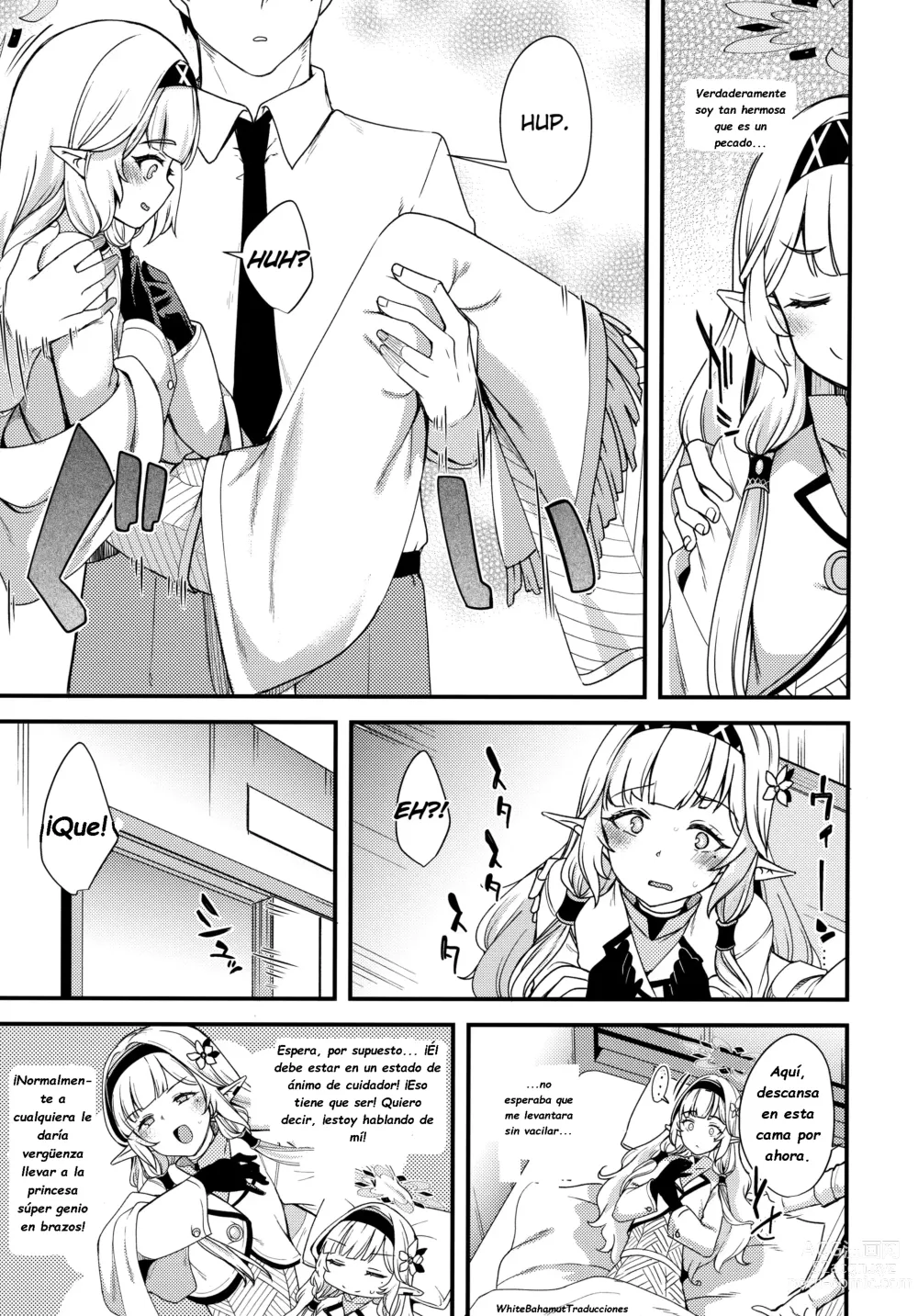 Page 4 of doujinshi Un supergenio de la belleza lasciva y delicada