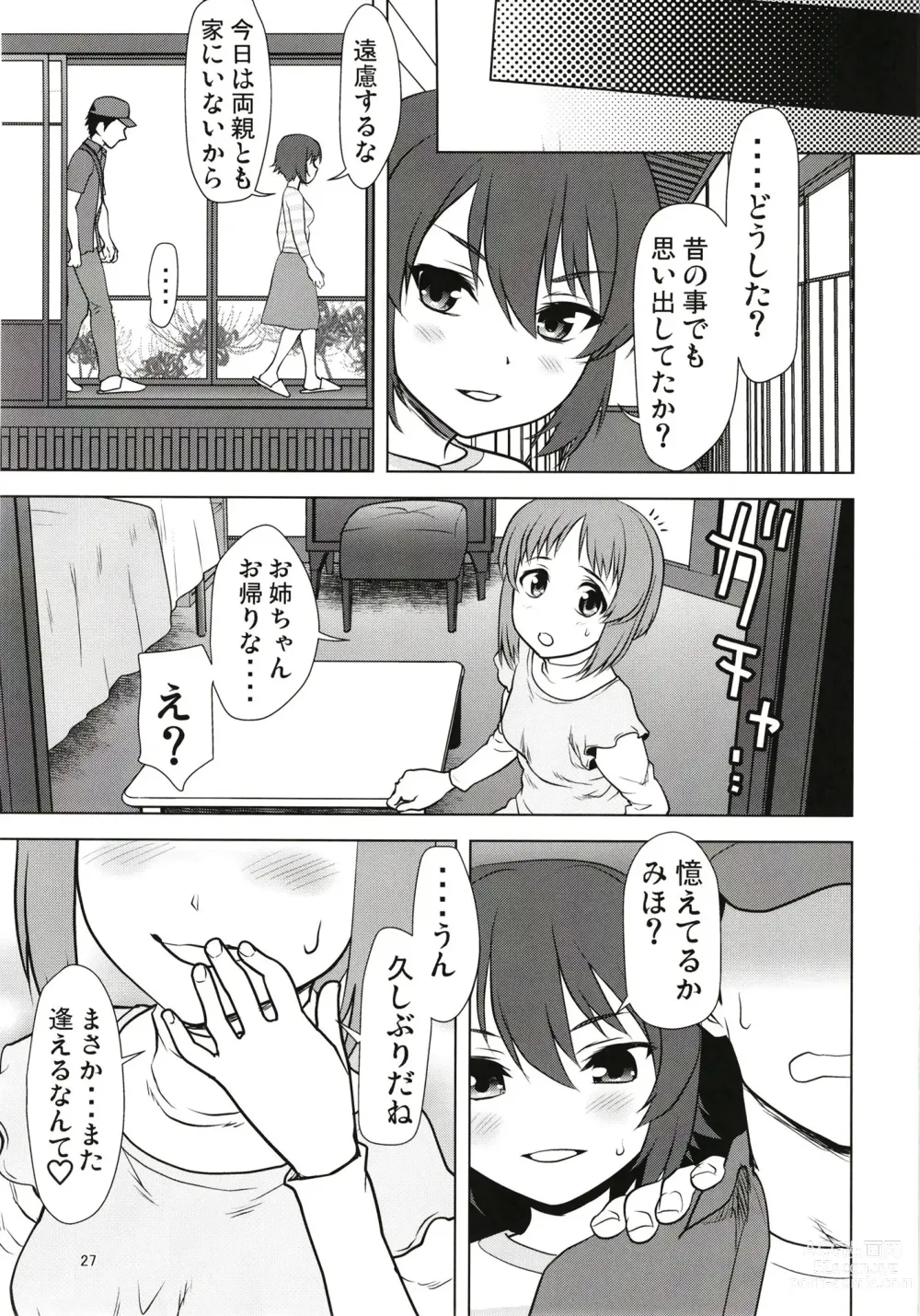 Page 27 of doujinshi Nishizumi-ke no Hime Asobi