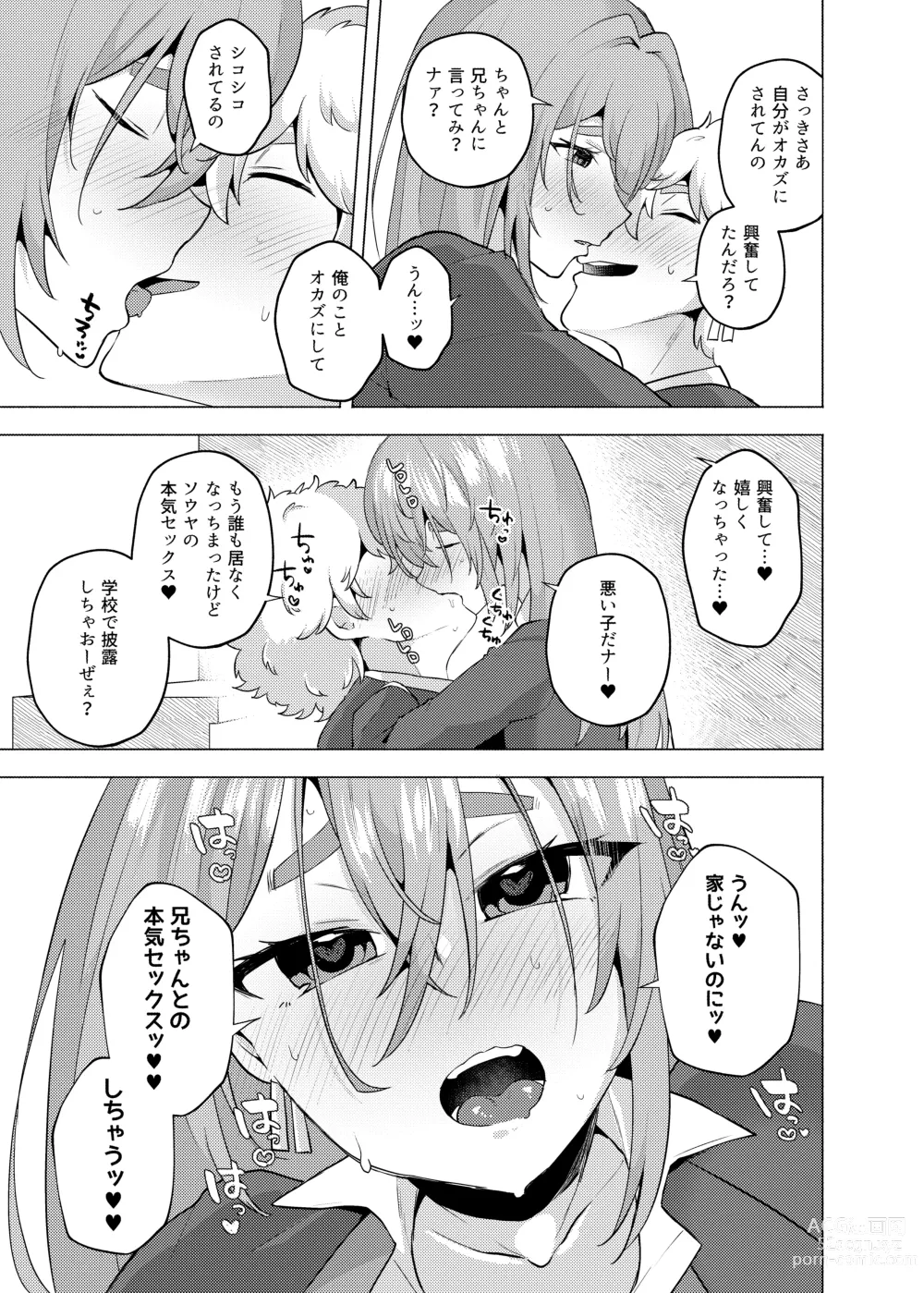 Page 22 of doujinshi Ore no Otouto ga Imouto ni natta Hanashi 2