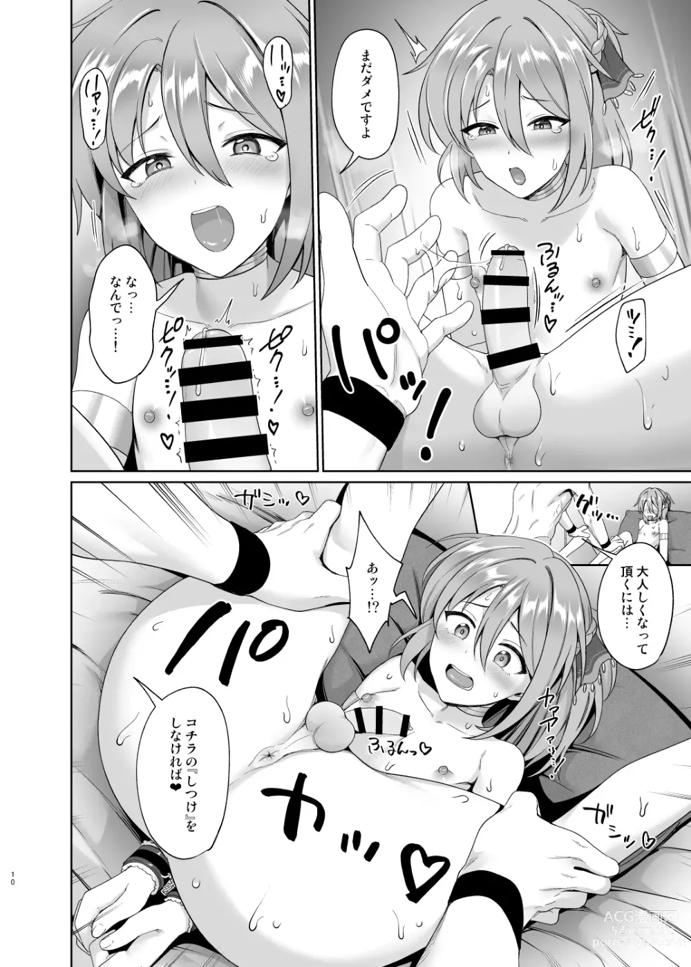 Page 11 of doujinshi Ouji no Shitsuke