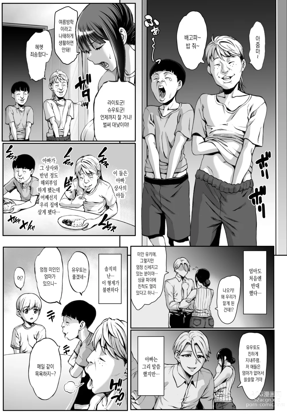 Page 4 of doujinshi 니네 엄마 갈 때 얼굴 존나 못생겼음ㅋ