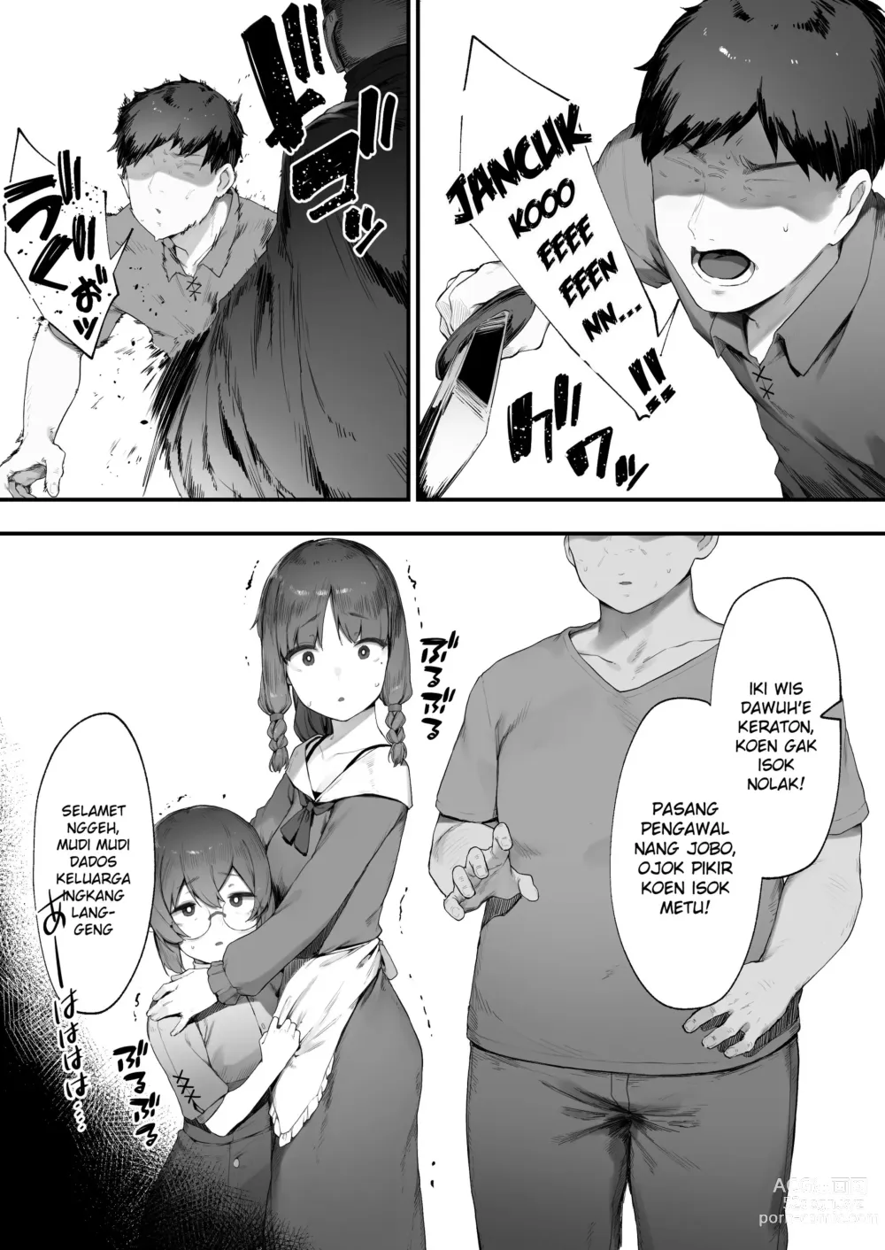 Page 9 of doujinshi Oujo no Meirei de Stalker to Kekkon Saserareru Hanashi 1