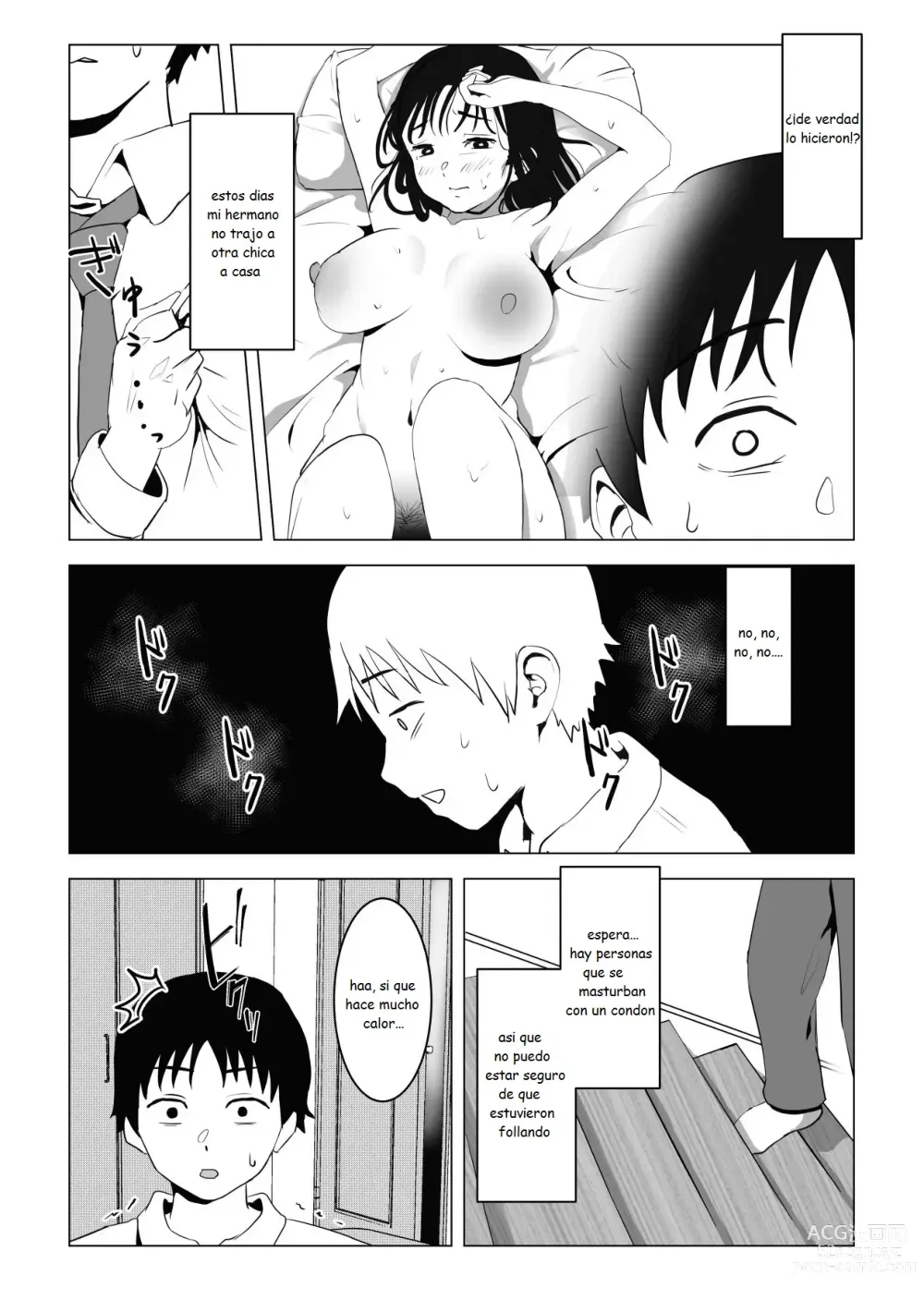 Page 20 of doujinshi Mi amiga de la infancia de grandes pechos y mi hermano se han estado conportado raro ultimamente