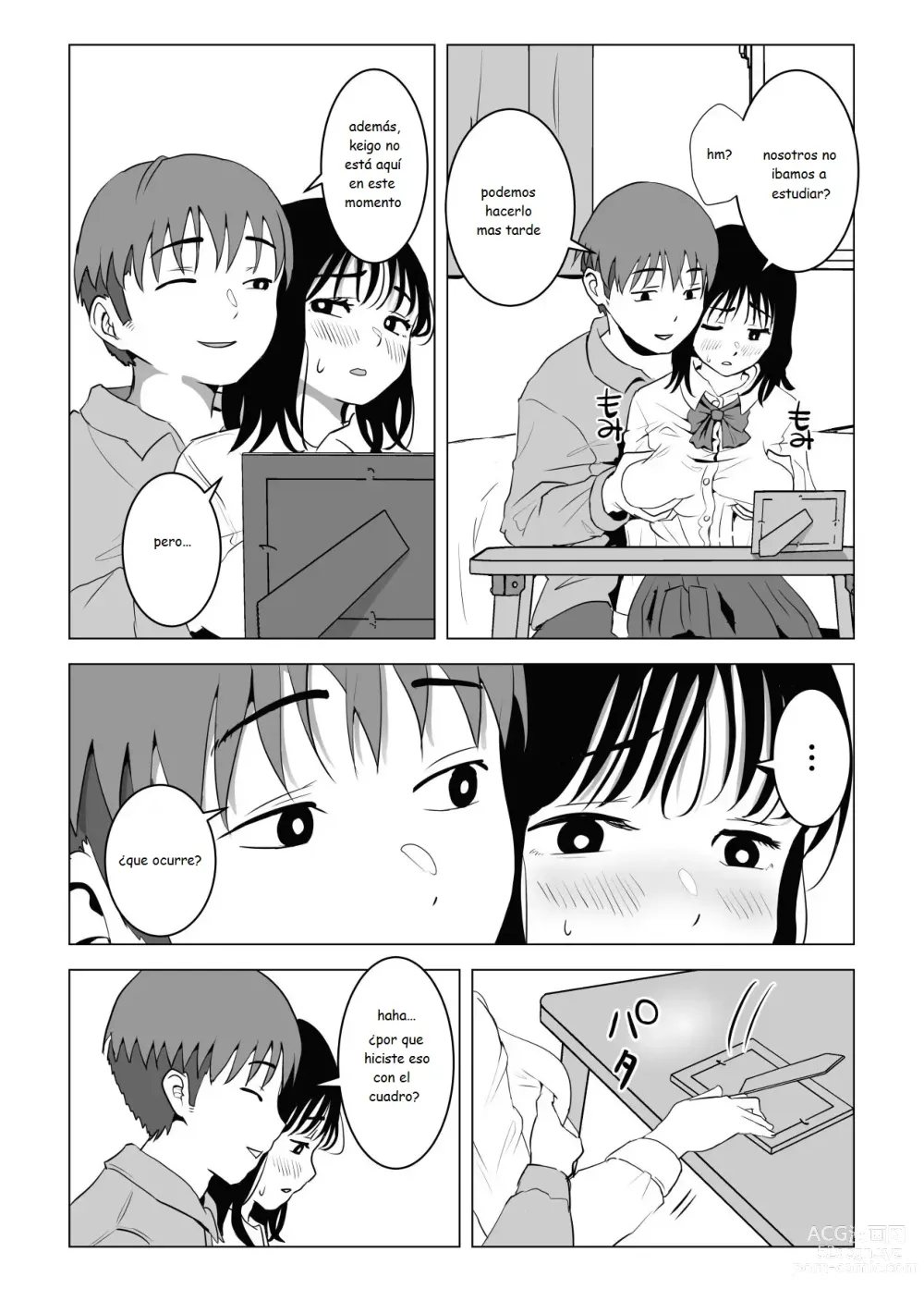 Page 25 of doujinshi Mi amiga de la infancia de grandes pechos y mi hermano se han estado conportado raro ultimamente