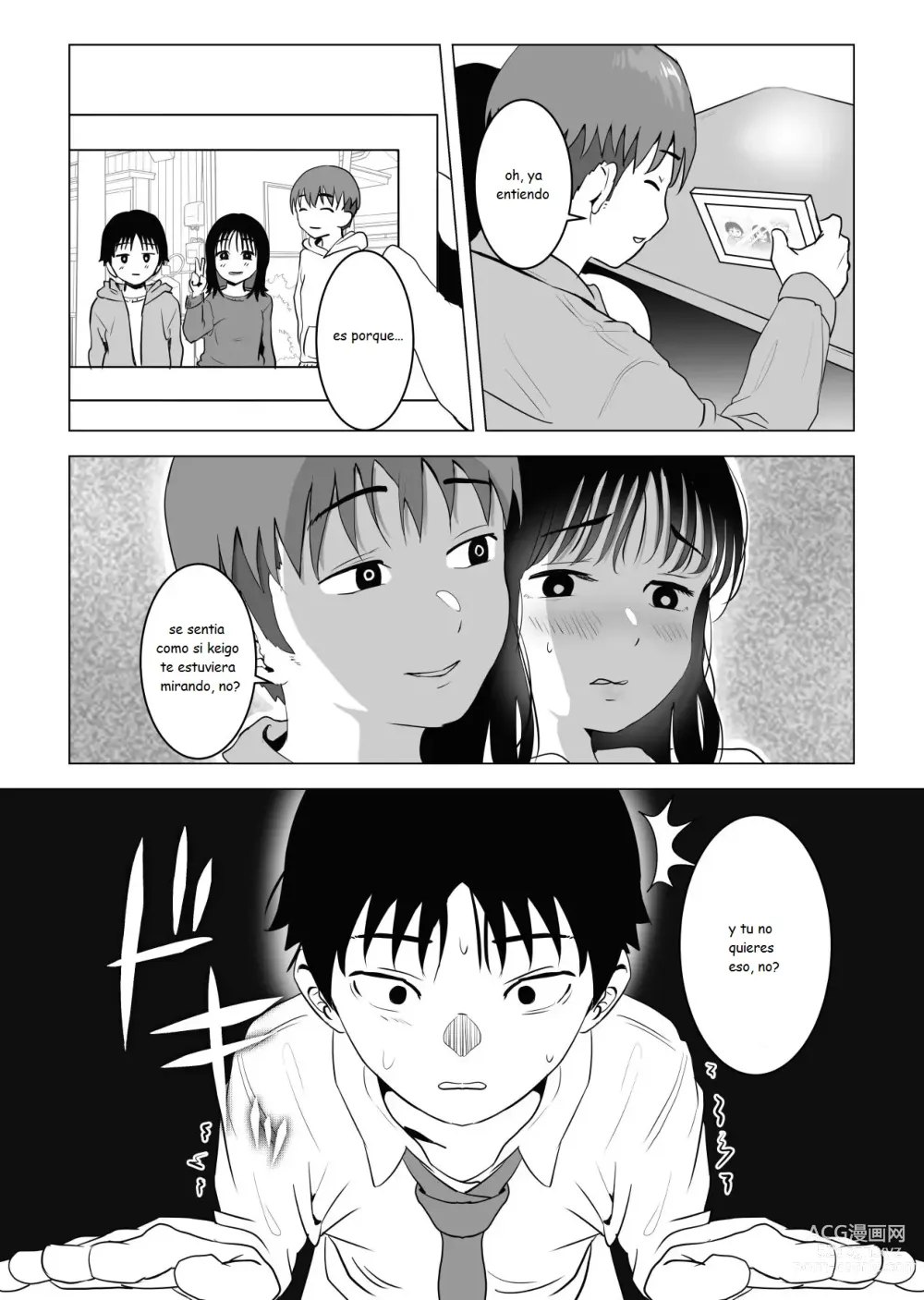 Page 26 of doujinshi Mi amiga de la infancia de grandes pechos y mi hermano se han estado conportado raro ultimamente