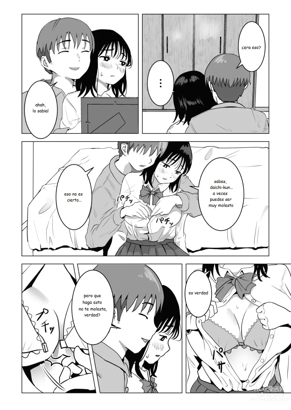 Page 27 of doujinshi Mi amiga de la infancia de grandes pechos y mi hermano se han estado conportado raro ultimamente