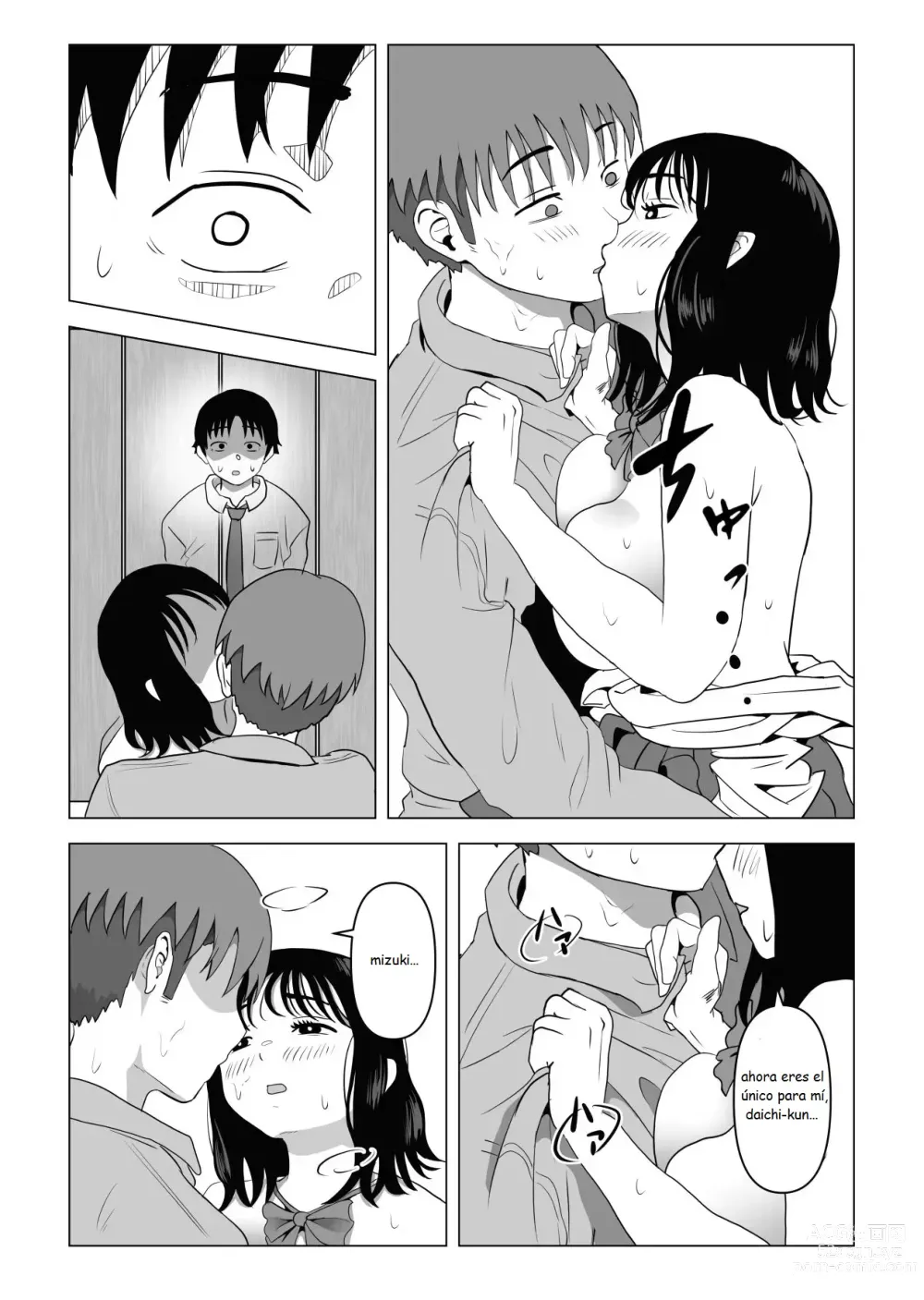 Page 38 of doujinshi Mi amiga de la infancia de grandes pechos y mi hermano se han estado conportado raro ultimamente